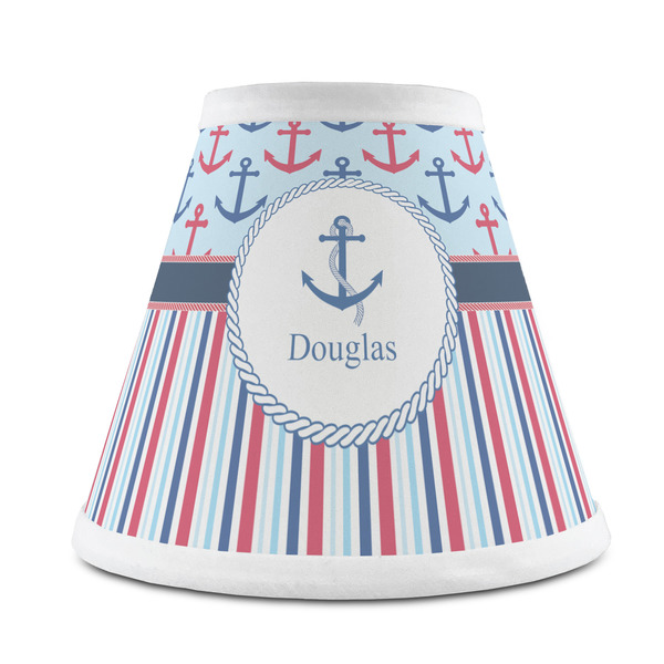 Custom Anchors & Stripes Chandelier Lamp Shade (Personalized)