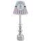 Anchors & Stripes Small Chandelier Lamp - LIFESTYLE (on candle stick)