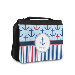 Anchors & Stripes Toiletry Bag - Small (Personalized)
