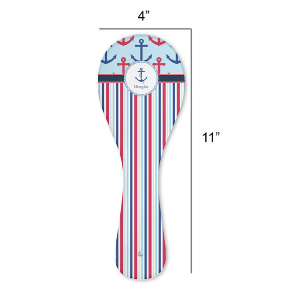 Anchors & Stripes Spoon Rest Trivet - APPROVAL