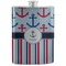 Anchors & Stripes Stainless Steel Flask (Personalized)