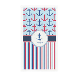 Anchors & Stripes Guest Towels - Full Color - Standard (Personalized)
