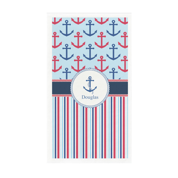 Custom Anchors & Stripes Guest Towels - Full Color - Standard (Personalized)