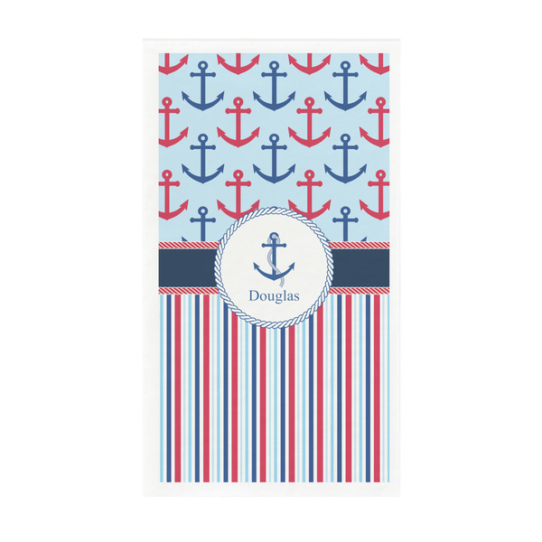 Custom Anchors & Stripes Guest Paper Towels - Full Color - Standard (Personalized)