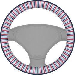 Anchors & Stripes Steering Wheel Cover