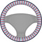 Anchors & Stripes Steering Wheel Cover
