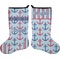 Anchors & Stripes Holiday Stocking - Double-Sided - Neoprene (Personalized)