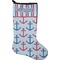 Anchors & Stripes Stocking - Single-Sided