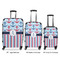 Anchors & Stripes Suitcase Set 1 - APPROVAL