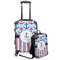 Anchors & Stripes Kids 2-Piece Luggage Set - Suitcase & Backpack (Personalized)