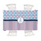 Anchors & Stripes Tablecloths (58"x102") - MAIN (top view)