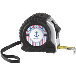 Anchors & Stripes Tape Measure (25 ft) (Personalized)
