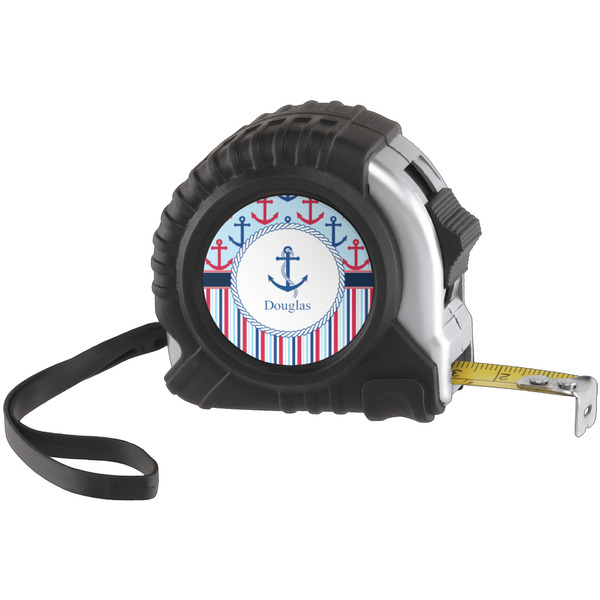 Custom Anchors & Stripes Tape Measure (Personalized)