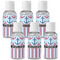 Anchors & Stripes Travel Bottles (Personalized)