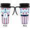 Anchors & Stripes Travel Mug with Black Handle - Approval