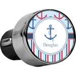 Anchors & Stripes USB Car Charger (Personalized)