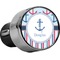 Anchors & Stripes USB Car Charger - Close Up