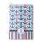 Anchors & Stripes Waffle Weave Golf Towel (Personalized)