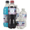 Anchors & Stripes Water Bottle Label - Multiple Bottle Sizes