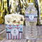 Anchors & Stripes Water Bottle Label - w/ Favor Box