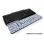 Anchors & Stripes Keyboard Wrist Rest (Personalized)