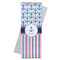 Anchors & Stripes Yoga Mat Towel (Personalized)