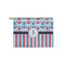 Anchors & Stripes Zipper Pouch Small (Front)