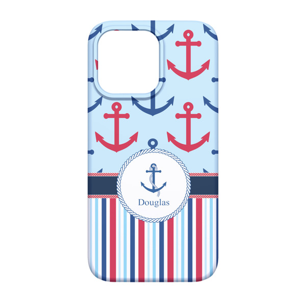 Anchors & Stripes iPhone 13 Pro Case - Back