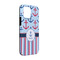 Anchors & Stripes iPhone Case - Rubber Lined - iPhone 13 (Personalized)