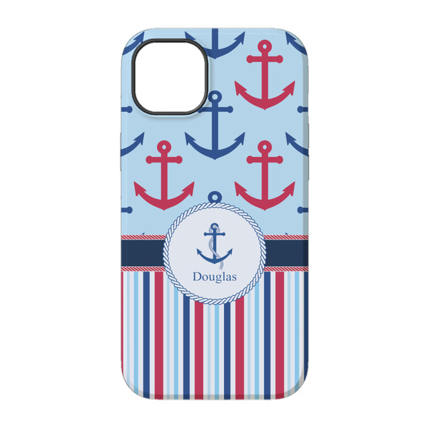 Anchors & Stripes iPhone 14 Tough Case - Back
