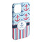 Anchors & Stripes iPhone Case - Plastic - iPhone 15 Plus (Personalized)