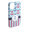Anchors & Stripes iPhone Case - Plastic (Personalized)