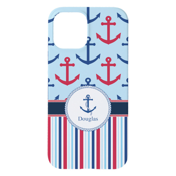 Anchors & Stripes iPhone 15 Pro Max Case - Back
