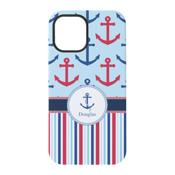 Anchors & Stripes iPhone 15 Tough Case - Back