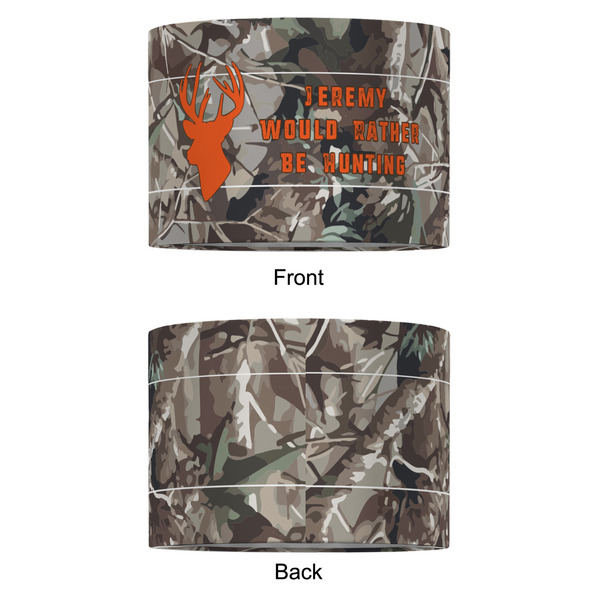 Hunting Camo 12" Drum Lampshade - APPROVAL (Fabric)