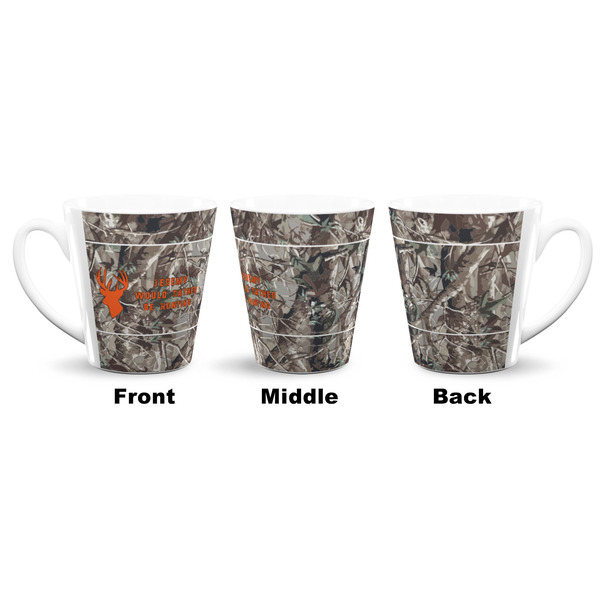 Hunting Camo 12 Oz Latte Mug - Approval
