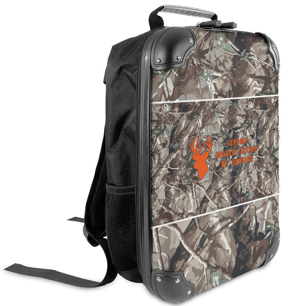 Custom Hunting Camo Kids Hard Shell Backpack (Personalized)