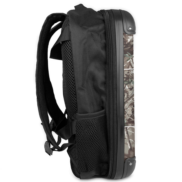 Hunting Camo 13" Hard Shell Backpacks - Side View