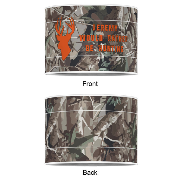 Hunting Camo 16" Drum Lampshade - APPROVAL (Poly Film)