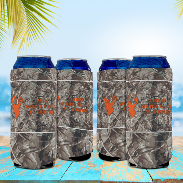 Hunting Camo 16oz Can Sleeve - Set of 4 - LIFESTYLE