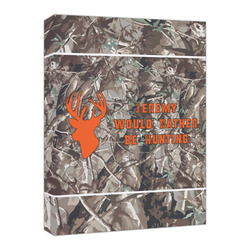 Hunting Camo Canvas Print - 16x20 (Personalized)
