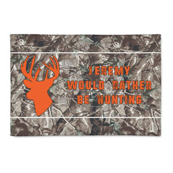 Hunting Camo 2' x 3' Indoor Area Rug (Personalized)