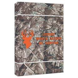 Hunting Camo Canvas Print - 20x30 (Personalized)