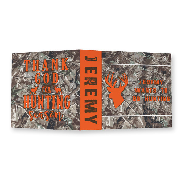 Hunting Camo 3 Ring Binders - Full Wrap - 2" - OPEN OUTSIDE