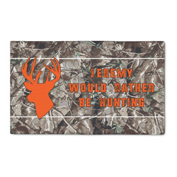 Hunting Camo 3' x 5' Indoor Area Rug (Personalized)