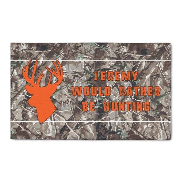 Custom Hunting Camo 3' x 5' Indoor Area Rug (Personalized)