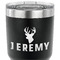 Hunting Camo 30 oz Stainless Steel Ringneck Tumbler - Black - CLOSE UP