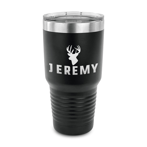 Custom Hunting Camo 30 oz Stainless Steel Tumbler (Personalized)