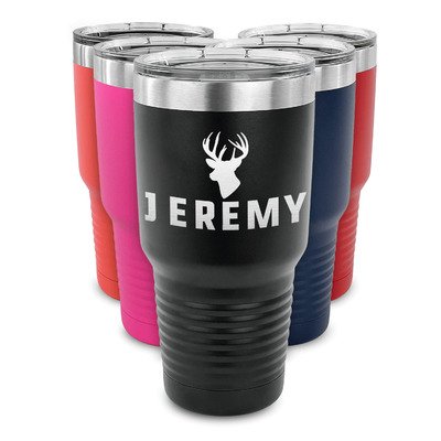 Hunting Camo 30 oz Stainless Steel Tumbler (Personalized)