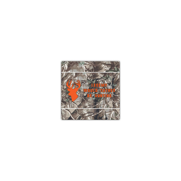 Hunting Camo 8x8 - Canvas Print - Front View